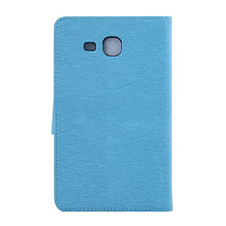 Avis Wewoo Housse Étui bleu pour Samsung Galaxy Tab A 7.0 fleurs pressées motif papillon flip horizontal en cuir PU avec boucle magnétique & Titulaire & Slots de cartes Portefeuille