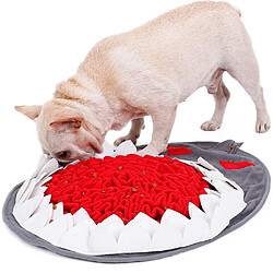 Universal Jouets pédagogiques pour animaux de compagnie Couvertures lavables Tapis reniflant pour chiens Tapis d'entraînement antidérapant Tapis d'entraînement pour animaux de compagnie