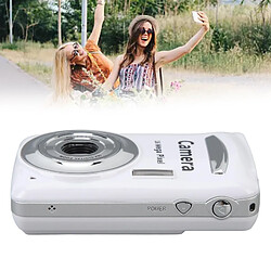 INF Appareil photo compact à zoom numérique 16x avec capteur 16MP et écran LCD 2,4" White