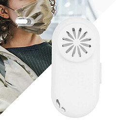 Clip Sur Ventilateur Mini Équipement de Refroidissement de Charge USB Silencieux Portable pour Sports de Plein Air Petit Ventilateur Blanc