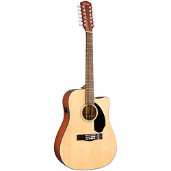 Avis CD-60SCE Dreadnought 12 String WN Natural Fender