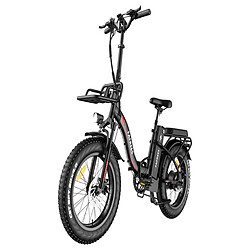 Avis Vélo Électrique FAFREES F20 Max - 500W Batterie 864WH Autonomie 75KM Freins à Disque | Noir