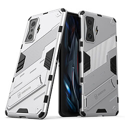 Coque en TPU anti-chocs avec béquille, argent pour votre Xiaomi Redmi K50 Gaming