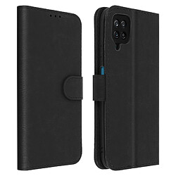 Avizar Étui Samsung Galaxy A21 Protection avec Porte-carte Fonction Support Noir