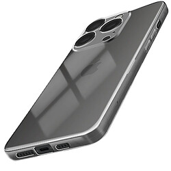 Avizar Coque pour iPhone 16 Pro Max Bloc Caméra Protégé Anti-humidité Transparent