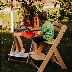 Youdoit Chaise haute enfant SANDY naturel et gris