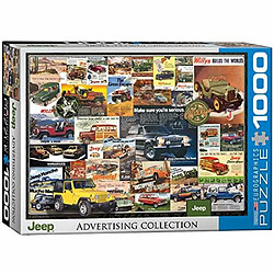 Eurographics Jeep Vintage Ads Puzzle (1000 piAces) (6000-0758)