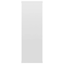 Acheter vidaXL Étagères murales blanc brillant 104x20x58,5 cm bois ingénierie