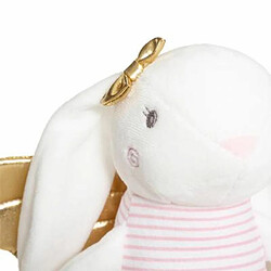 Peluche Enfant Lapin Glitter 40cm Blanc pas cher