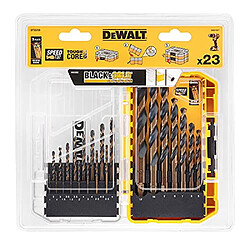 Avis DEWALT DT70729-QZ Coffret 23 Forets Black & Gold - Pour Perceuse-Visseuse