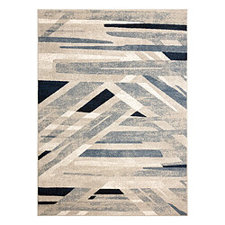 RUGSX Tapis NAIN Géométrique 7706 51955 beige bleu 120x170 cm