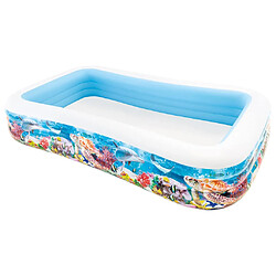 INTEX Piscine Swim Center Family 305x183x56 cm Design de vie marine