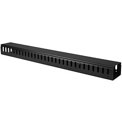 StarTech.com Panneau de gestion de câbles 0U de 91 cm pour rack - Guide-câbles avec conduit encoché