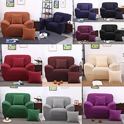 Spandex Extensible Sofa Canapé Siège Couverture Slipcover Cas Décor Violet