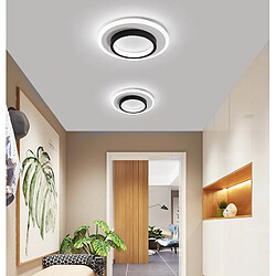 Avis Stoex Plafonnier Moderne Lustre Led Nordique Lampe de Plafond Rond Créatif Lustre Acrylique Noir Blanc Froid