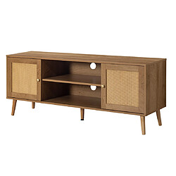 Avis Bestmobilier Goto - meuble tv - bois - 140 cm