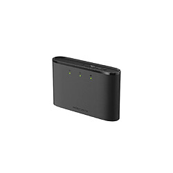 Mercusys Mobile 4G LTE Wi-Fi Noir Modem 150Mbps 4G LTE intégré Vitesse 150 Mbps (2,4 GHz) batterie 2200 mAh Réseau 4G : prend charge dernière génération 4G FDD/TDD