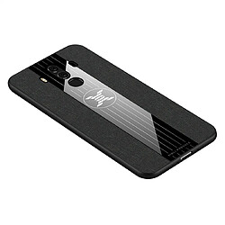 Wewoo Coque Souple Pour Huawei Mate 10 Pro XINLI Tissu de couture Antichoc TPU Housse de protection Noir