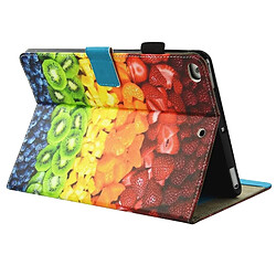 Acheter Wewoo Housse Étui pour iPad 9.7 pouces 2017 / Air / Air 2 Universel Fruits Modèles Assortis Horizontal Flip En Cuir de protection avec Titulaire et Fentes cartes