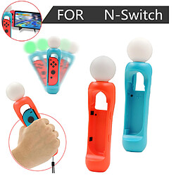 Jeu Grip somatosensoriel N-Handgrip Pour commutateur Joycon LED tambour détecteur de mouvement