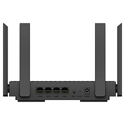 Cudy WR3000 Routeur Intelligent WiFi 6 AX3000 Dual Band - 1x Port Wan 1000/100/10 Mbps et 3x Ports Lan 1000/100/10 Mbps - 4 Antennes Externes