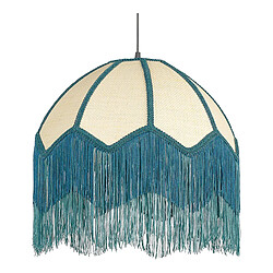 Beliani Lampe suspension MILAGRO Bleu