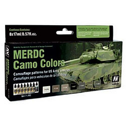 Vallejo MERDC Camo Colors Paint