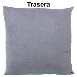 Coussin Alexandra House Living Bleu Textile 43 x 43 cm