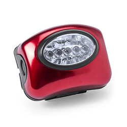 Totalcadeau Lampe LED pour la tête avec bande élastique - Lampe frontale Couleur - Rouge pas cher