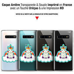 Avis Caseink Coque arrière Samsung Galaxy S10+ (6.4 ) Gel HD [ Nouvelle Collection - Souple - Antichoc - Imprimé en France] Bébé Licorne