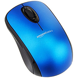 Basics Souris sans fil avec nano récepteur - Bleu