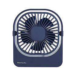 Avis (Bleu Marine) Petit Ventilateur De Bureau Usb Ventilateur De Refroidissement Silencieux De Bureau Portable Pour Bureau à Domicile