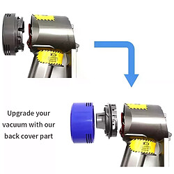 Accessoires de remplacement de filtre de poteau et couvercle de moteur, bouton d'alimentation de verrouillage de déclencheur pour aspirateur Dyson V6 V7 V8 V11 V10