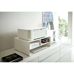 Yamazaki Organisateur de bureau Tower printer blanc.