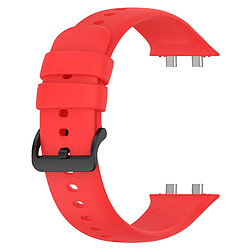 Avizar Bracelet pour Oppo Watch 3 Silicone Soft-Touch Sange à Trous rouge