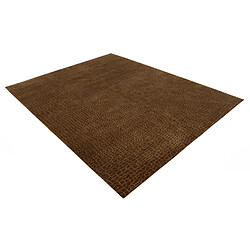 Vidal Tapis de laine 290x232 brun Modern Nehmo pas cher