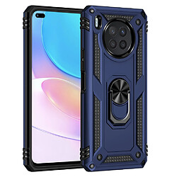 Coque en TPU antichoc avec béquille bleu pour votre Huawei nova 8i