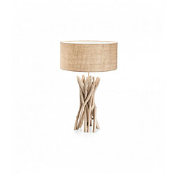 Ideal Lux Lampe de table Bois DRIFTWOOD 1 ampoule