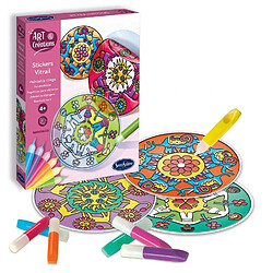 SentoSphère art et creation Stickers vitrail - mandalas