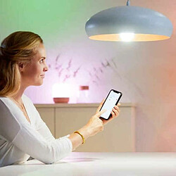 WiZ Lampe A60 E27 x2 - Intelligente Glühbirne - Weiß - WLAN - LED - E27 - Multi [Energieklasse F] (929002383532) pas cher