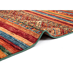 Vidal Tapis de laine 236x170 rouge Torkman