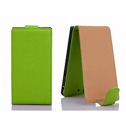 Cadorabo Coque Huawei ASCEND P7 Etui en Vert