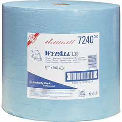 KIMBERLY-CLARK WYPALL L20 Essuie tout 33x38cm bleu 1000 feuilles