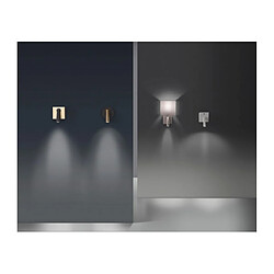 Leds C4 Applique avec liseuse Gamma Aluminium blanc 13 Cm