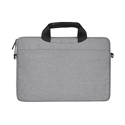 Acheter Wewoo Sacoche ordinateur 15,6 pouces respirant sac à bandoulière pour portable de poche zipper avec (gris clair)