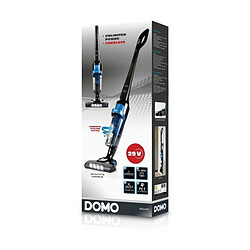 Acheter DOMO Aspirateur balai sans fil DO221SV - Systeme cyclonique - Batterie Li-Ion 29 V - Autonomie 50 min - Noir