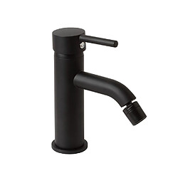 Kiamami Valentina LOT DE MITIGEURS NOIRS DE SALLE DE BAIN POUR LAVABO, BIDET ET DOUCHE AVEC DÉVIATEUR | FASSA