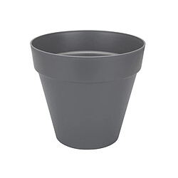 ELHO Pot de fleurs rond Loft Urban avec roues Ø 50 x H.44 cm - Anthracite