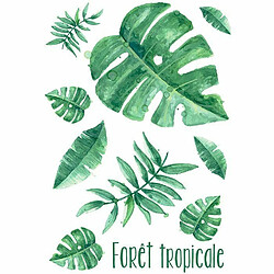 Graines Creatives 2 transferts thermocollants A4 - Forêt tropicale