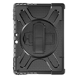 Avizar Coque pour Microsoft Surface Pro 9 Coins Renforcés Poignée Béquille Noir